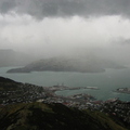 Lyttelton - Christchurch's harbour from the top of the Port Hills (accessed by cable car)