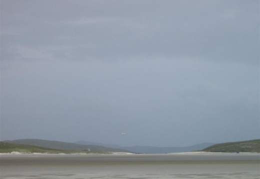 Aircraft landing.