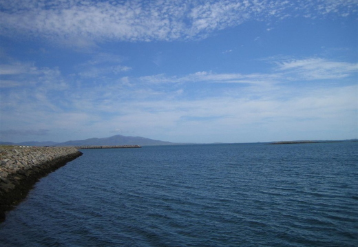 Causeway to Berneray from where we caught the ferry to Harris