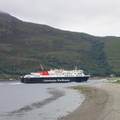 Our ferry leaving Ullapool to return to Stornoway