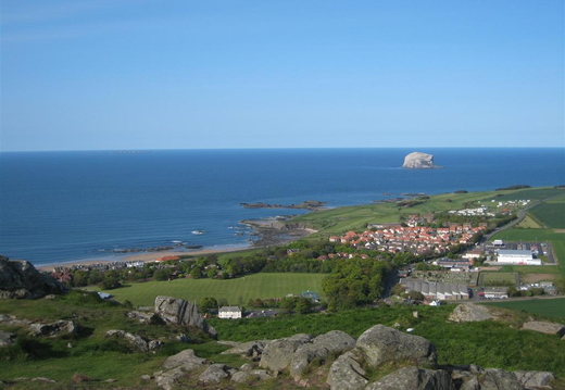 View From Berwick Law