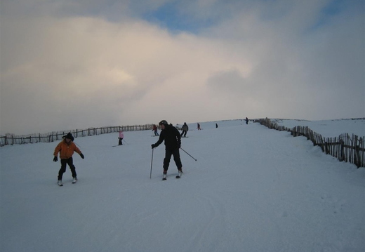 Up sunnyside run (left of Poma, looking up). This run was in much better nick than the sunnyside run by the chair