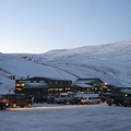 Glenshee ski area just before heading off for the day
