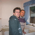 Me and Farther, Removing old kitchen