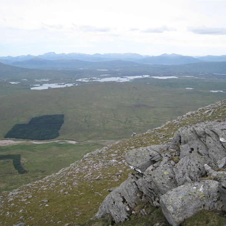 View up Ranoch Mor