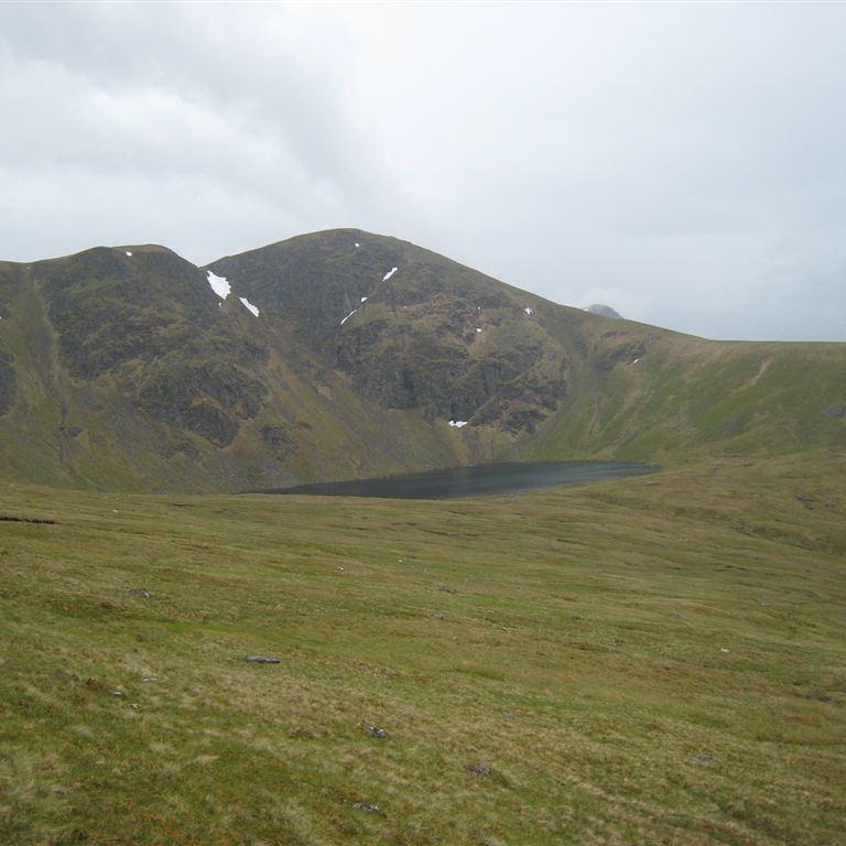Wee lochan on the way down