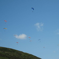 Paragliders @ Woolacombe, N Devon
