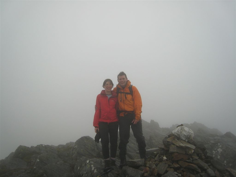 Summit of Meall na Aighean