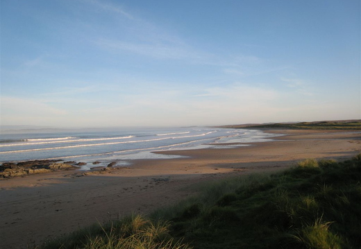 Beach near camp site