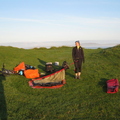 Breaking camp
