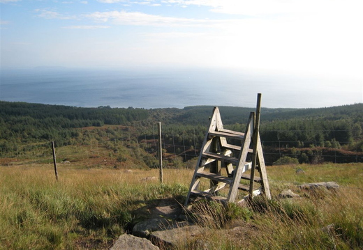 From the slopes of Goat Fell