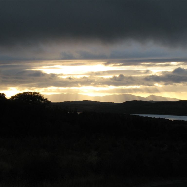 Sunset on the Mull