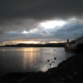 Sunset @ Kennacraig ferry terminal