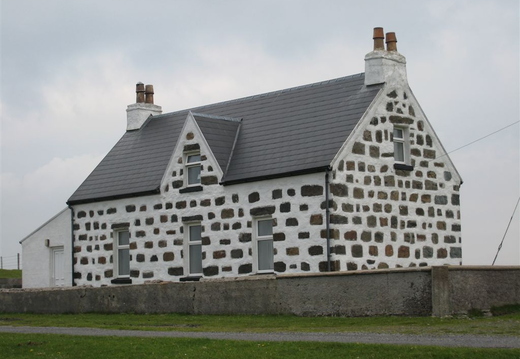 Typical Tiree Brickwork