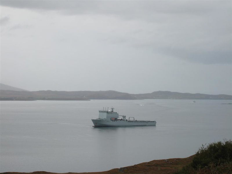 Navy Vessels in Loch Ewe