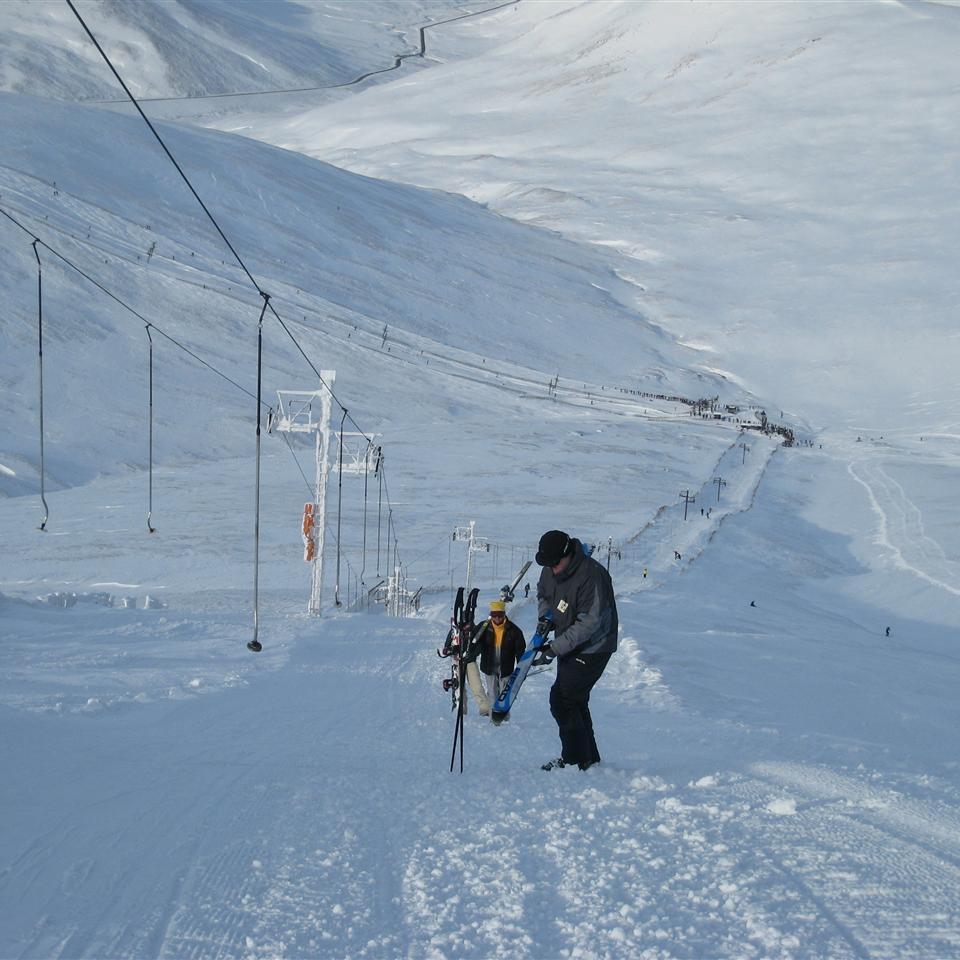 Hiking Glas Maol Poma After A Breakdown