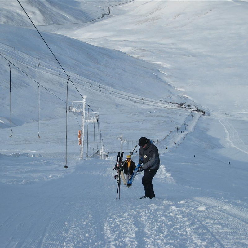 Hiking Glas Maol Poma After A Breakdown