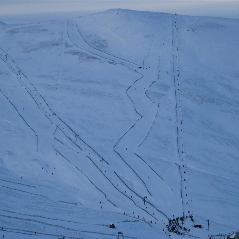 Butcharts & Carn Aosda From Cairnwell Chairlift