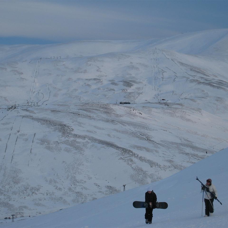 Cairnwell towards Sunnyside, Meal Odhar & Glas Maol