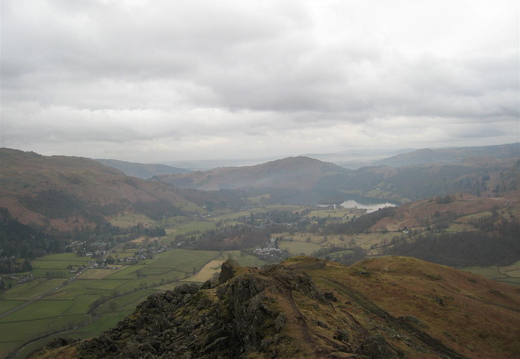 Grassmere From Helm Crag
