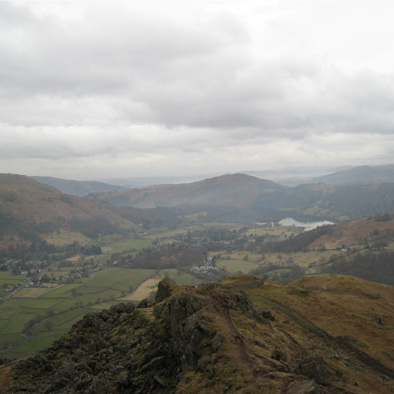 Grassmere From Helm Crag