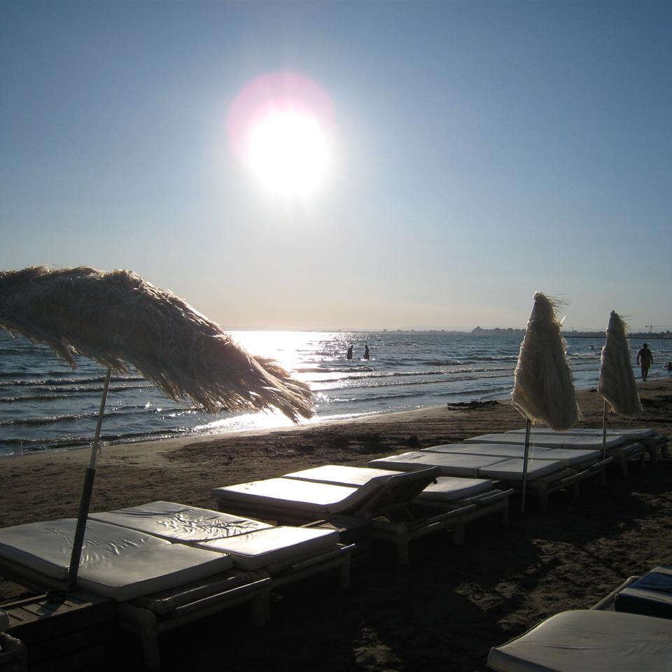 View out to sea (was 38 deg in the daytime)