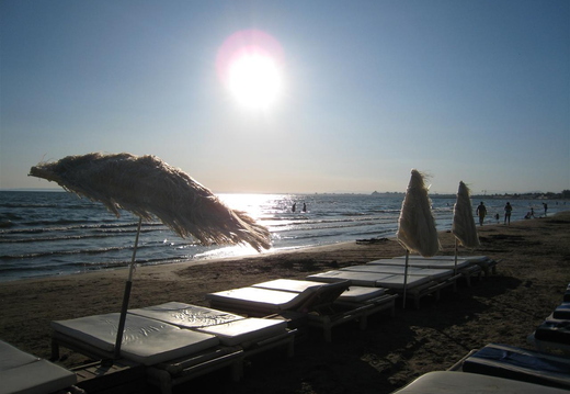 View out to sea (was 38 deg in the daytime)