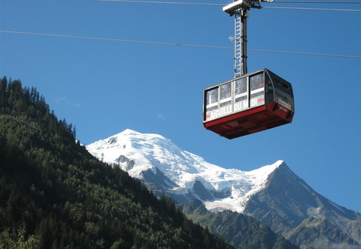 Aiguille du Midi cable car