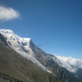 The Bossons Glacier above Chamonix