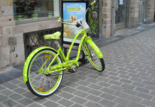 Salad bar delivery bike, Lille