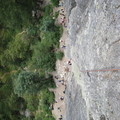 Busy crag