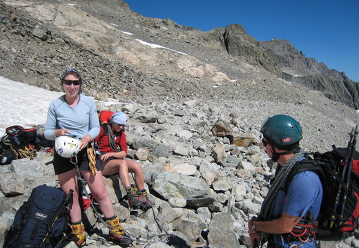 Crampons time