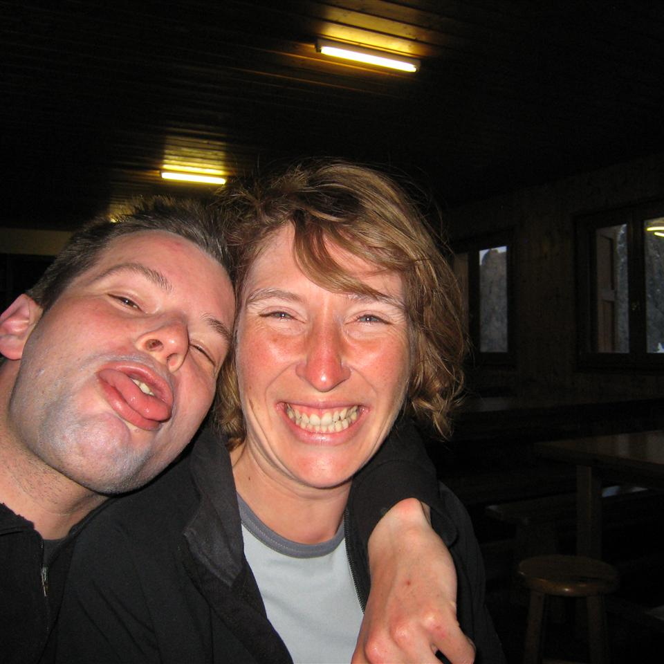 Nigel & Lucy, Refuge des Écrins (bed for the night)