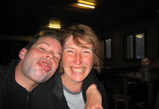 Nigel & Lucy, Refuge des Écrins (bed for the night)