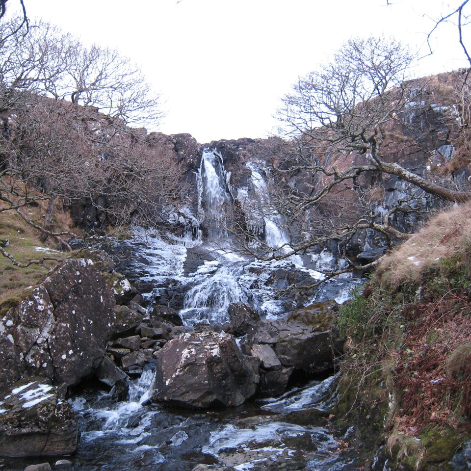Waterfall on B8073