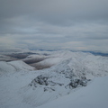 View east from Ben More