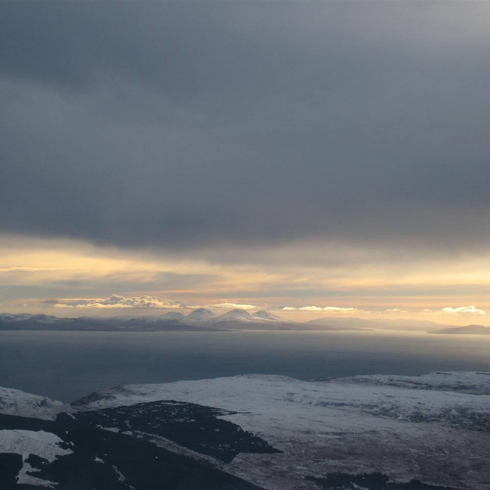 Jura, Colnsay & Islay from Ben More Summit