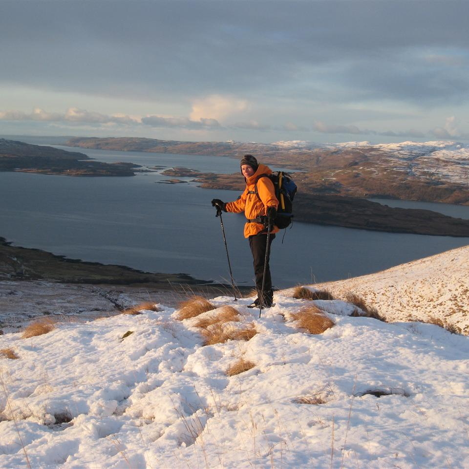 Me, Loch Na'Keil behind