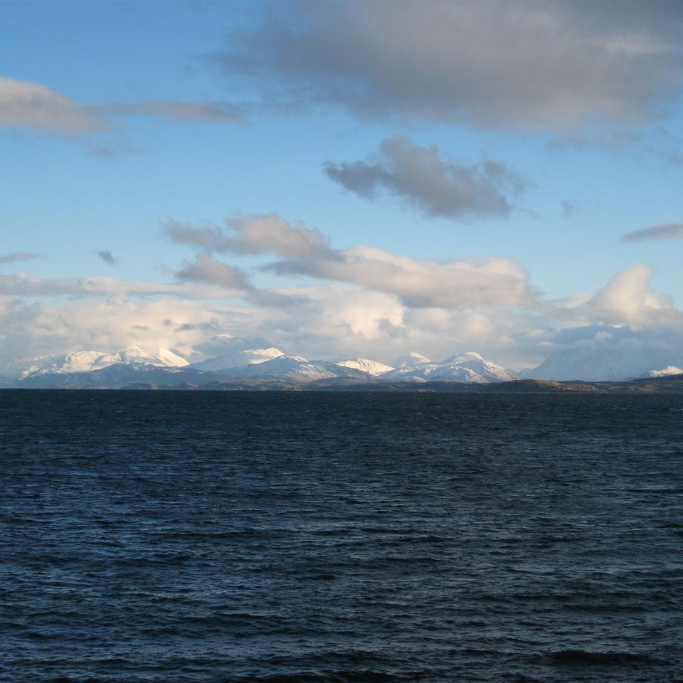 View NE from Craignure towards mainland