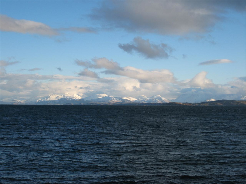 View NE from Craignure towards mainland