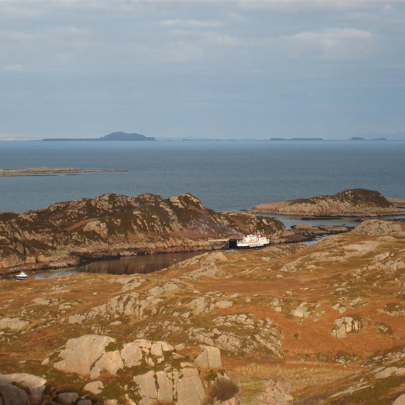 Where they store the Iona ferry overnight!