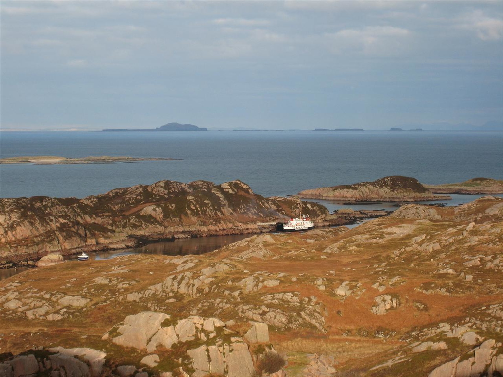 Where they store the Iona ferry overnight!