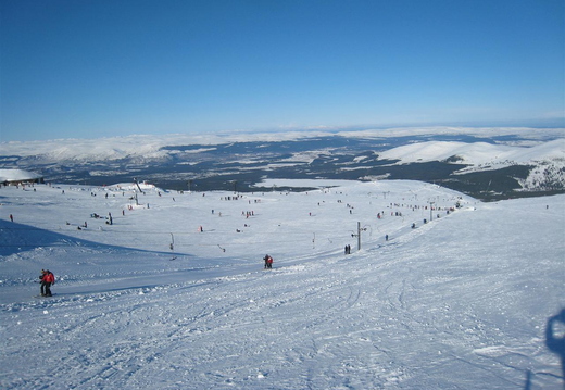 View over Ptarmigan T-Bar