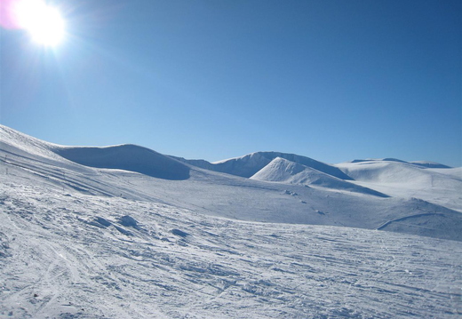 View from M2 towards northern Corries