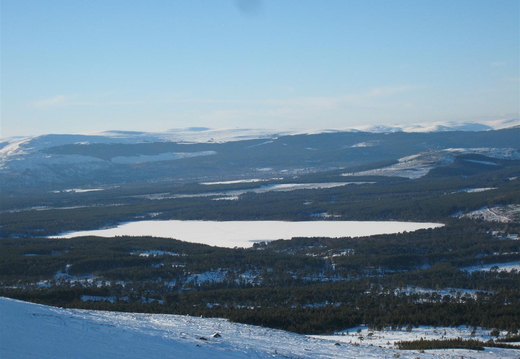 Loch Morlich near to the Ciste Car Park