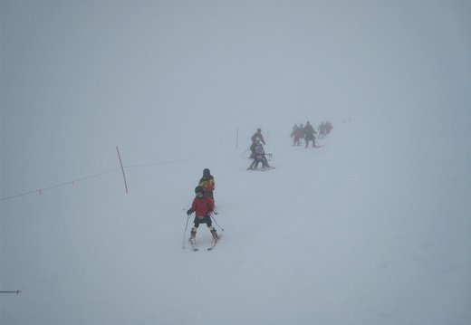 The Kilties heading down the zig zags