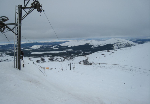 Looking down the FRP (Clag Lifting)