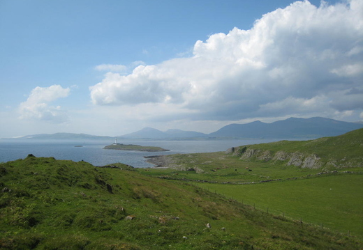 Rubha Fiart, Mull in the background