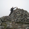 At The summit