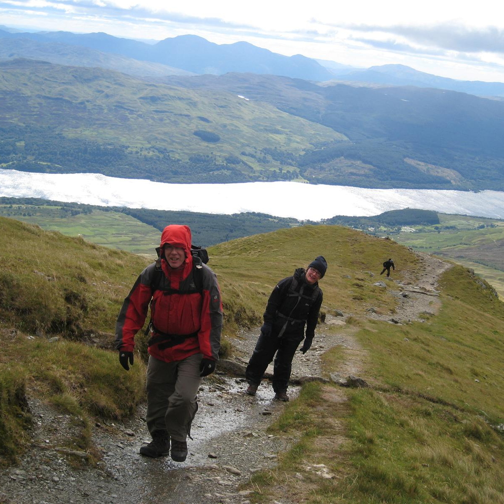 Ruth & Ken, John and Kens mates headed down